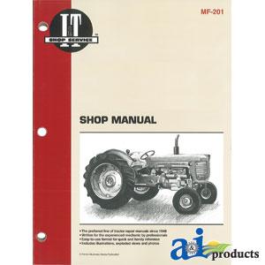 Massey Ferguson 135 Shop Manual Service Manual Parts Manual